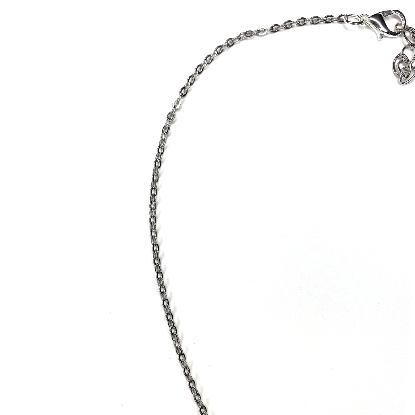 Silver Necklace with Small Cross