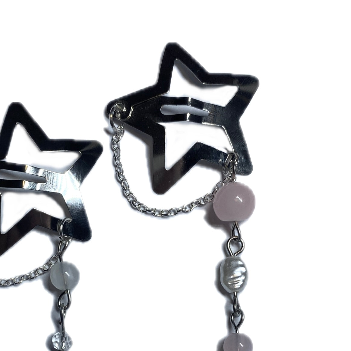 Star Hair Clip with Beads