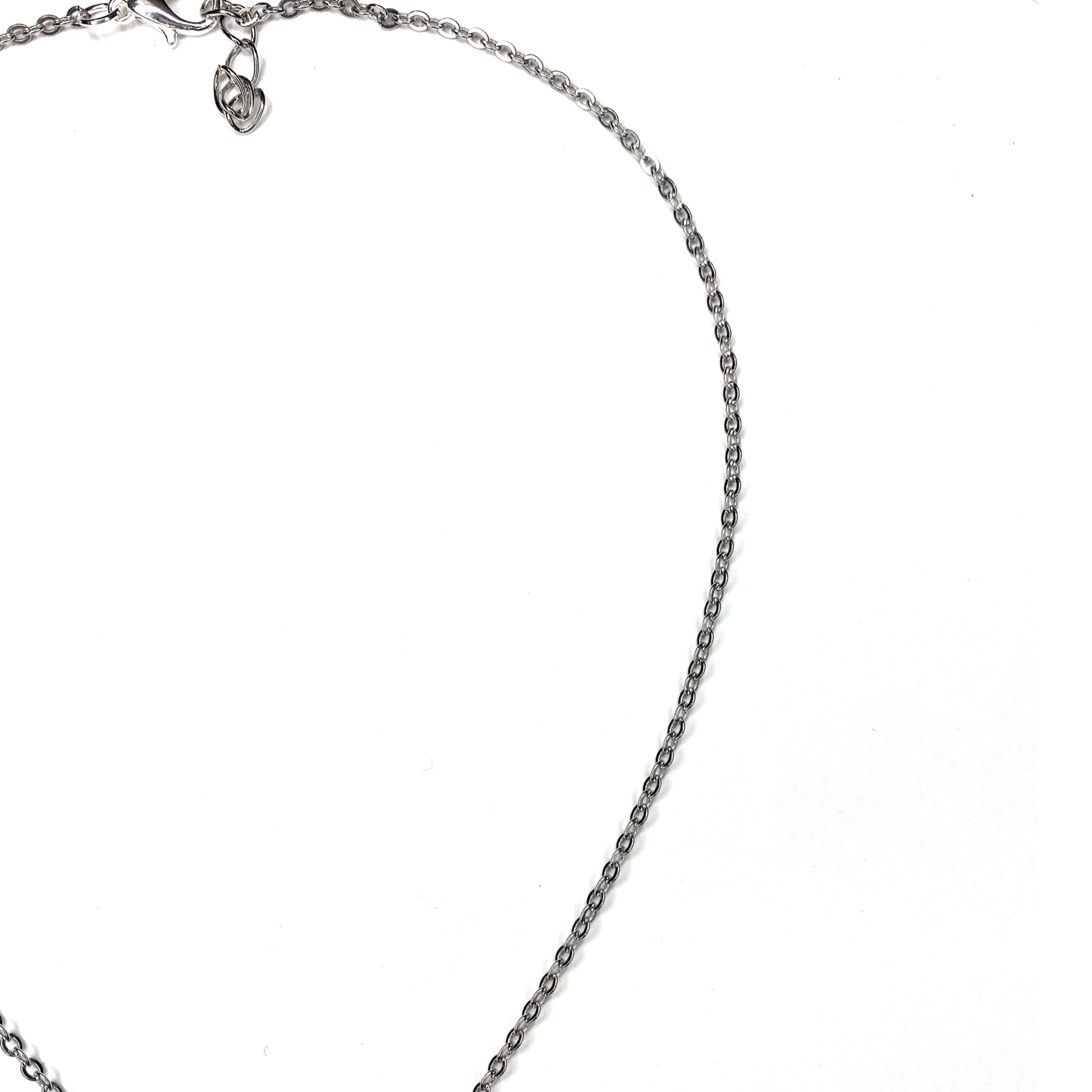 Silver Necklace with Small Cross