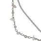 Necklace with Rosequarts and pearls