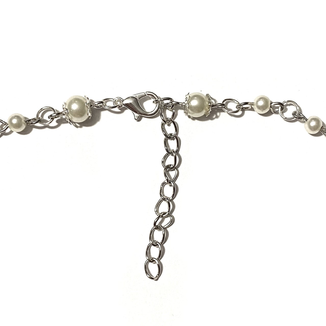 Necklace with Angel Wings and Gemstones